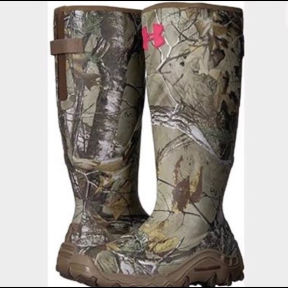Under Armour Rubber Camo Hunting Boots